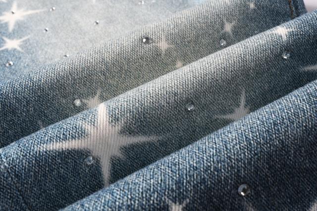 [Hot] 1:1 PURPLE BRΑND Lightning Straight Denim Jeans