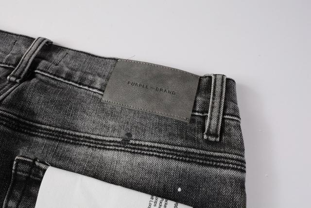 1:1 PURPLE BRΑND rUST Wash Splatter Distressed Skinny Fits Jeans