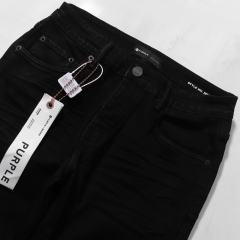 1:1 PURPLE BRΑND Black Vibe Jeans