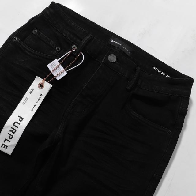 1:1 PURPLE BRΑND Black Vibe Jeans