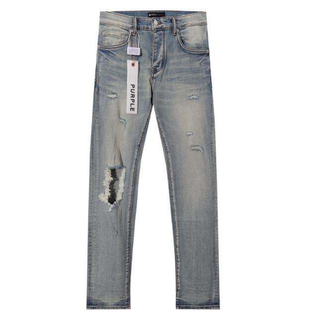 1:1 PURPLE BRΑND Ripped Jeans