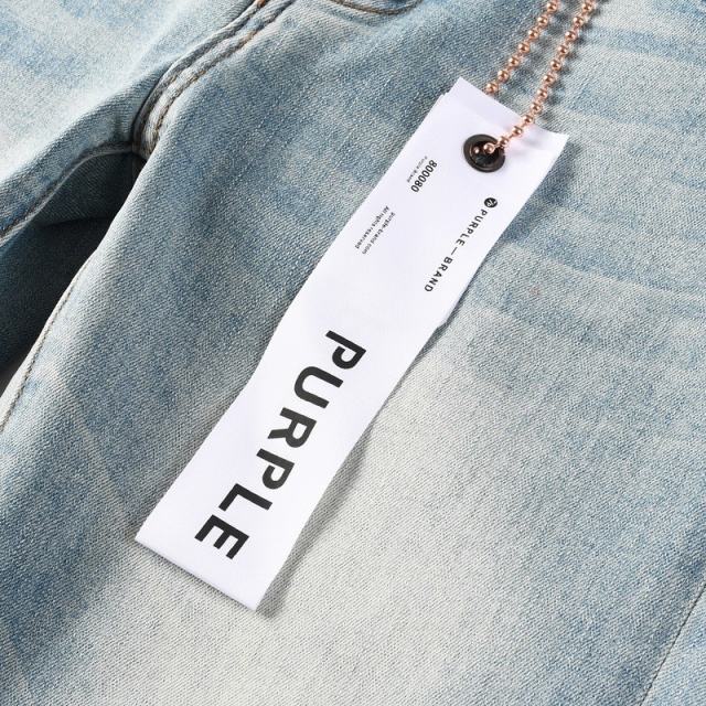 1:1 PURPLE BRΑND Rhinestone Denim Jeans