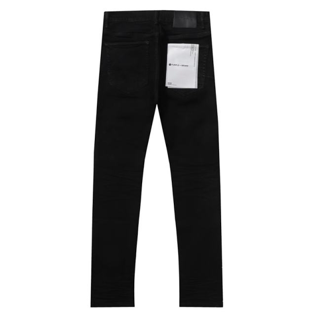 1:1 PURPLE BRΑND Black Vibe Jeans