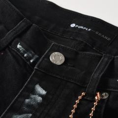 1:1 PURPLE BRΑND Splatter Ink Denim Jeans