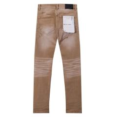 1:1 PURPLE BRΑND Patchwork Slim Fits Jeans