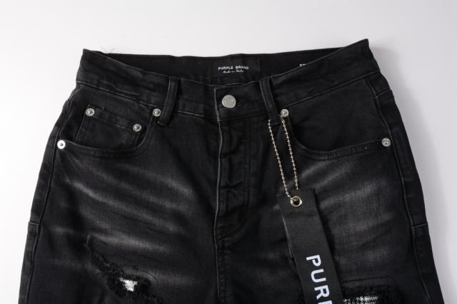1:1 Quality PURPLE BRΑND Splatter Wash Shorts