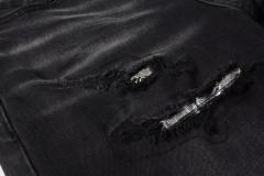 1:1 Quality PURPLE BRΑND Splatter Wash Shorts