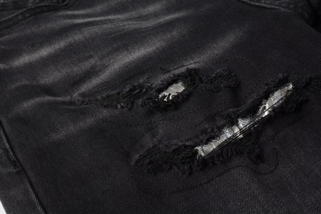 1:1 Quality PURPLE BRΑND Splatter Wash Shorts