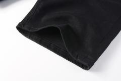 1:1 Quality PURPLE BRΑND Black Shorts Clean Fits
