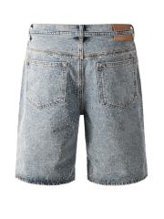 [Best Quality]1:1 PURPLE BRΑND Radial Rhinestone Denim Shorts
