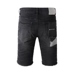 1:1 Quality PURPLE BRΑND Splatter Wash Shorts