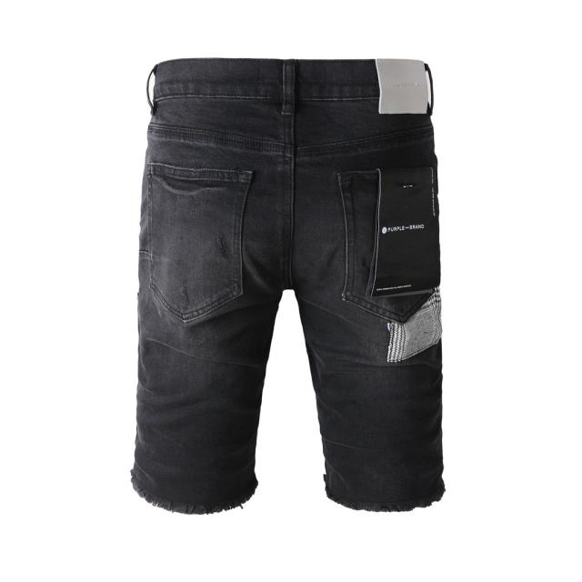1:1 Quality PURPLE BRΑND Splatter Wash Shorts