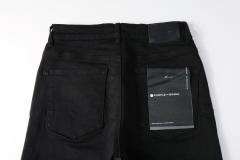 1:1 Quality PURPLE BRΑND Black Shorts Clean Fits