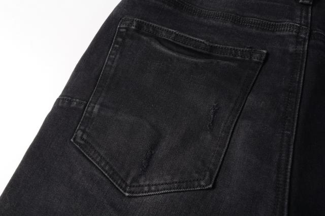 1:1 Quality PURPLE BRΑND Splatter Wash Shorts