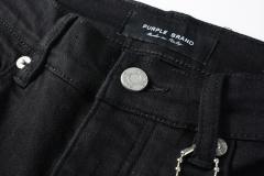 1:1 Quality PURPLE BRΑND Black Shorts Clean Fits