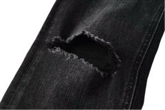 1:1 quality version Knee-hole White Dot Jeans 28700617