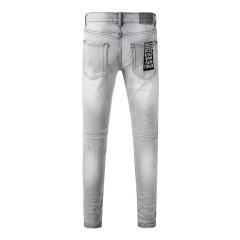 1:1 quality version Worn Hole Slim-fit Jeans 28700614