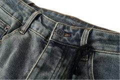 1:1 quality version Knee Zipper Hole Ripped Jeans 28700616