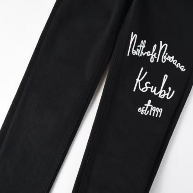 Ksubi Embroidery Black Skinny Jeans