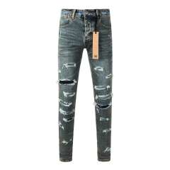 1:1 quality Ksubi Ripped Patch Jeans