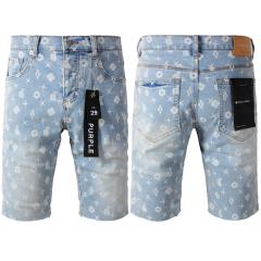 1:1 Quality PURPLE BRΑND Monogram Shorts