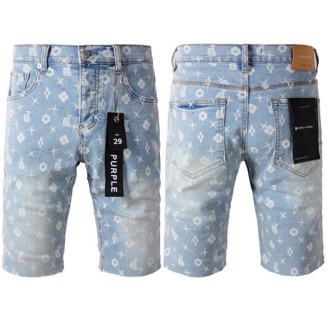 1:1 Quality PURPLE BRΑND Monogram Shorts