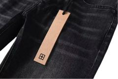 1:1 quality version Knee-hole White Dot Jeans 28700617