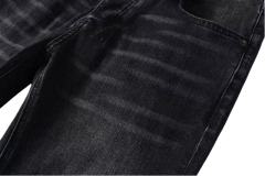1:1 quality version Knee-hole White Dot Jeans 28700617