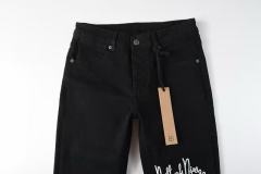 1:1 quality version Handwritten Slogan 1999 Jeans 28920254