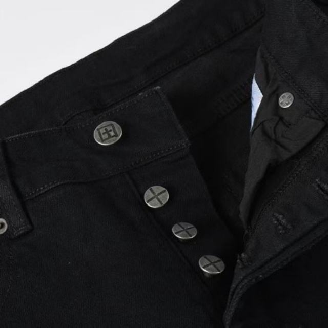 Ksubi Embroidery Black Skinny Jeans