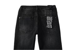 1:1 quality version Knee-hole White Dot Jeans 28700617