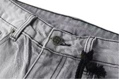 1:1 quality version Worn Hole Slim-fit Jeans 28700614