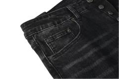1:1 quality version Knee-hole White Dot Jeans 28700617