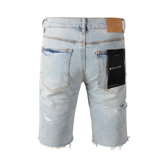 1:1 Quality PURPLE BRΑND Ripped Shorts