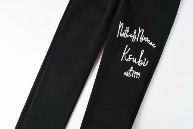 1:1 quality version Handwritten Slogan 1999 Jeans 28920254