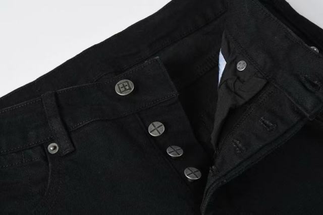 1:1 quality version Handwritten Slogan 1999 Jeans 28920254