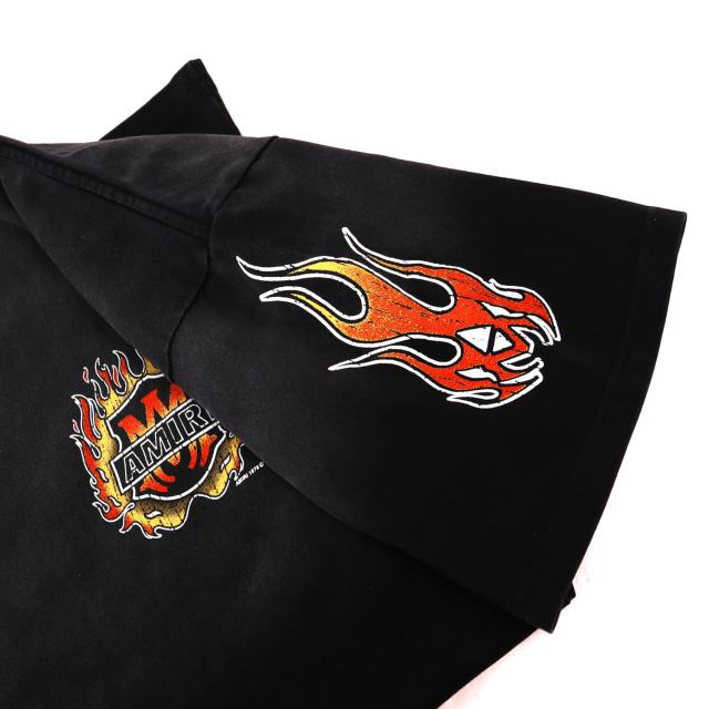 Flame Logo Print Washed Version tee 28751168
