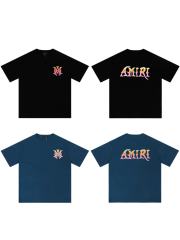 Pink Orange Gradient Logo Graphic Print Tee 2 colors 28979012