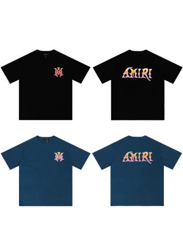 Pink Orange Gradient Logo Graphic Print Tee 2 colors 28979012