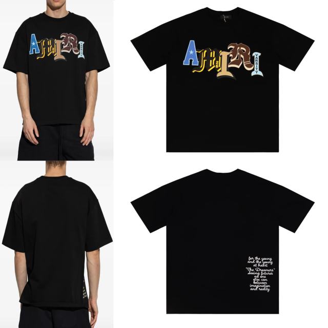 Colorful Letter Print tee 28748564