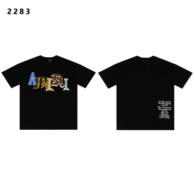 Colorful Letter Print tee 28748564
