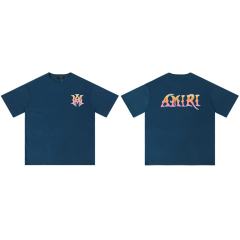 Pink Orange Gradient Logo Graphic Print Tee 2 colors 28979012