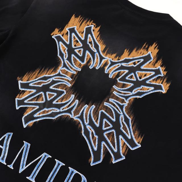 MA Quad Flames Print Washed Version tee 28750095
