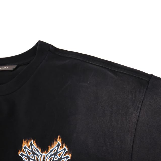 MA Quad Flames Print Washed Version tee 28750095