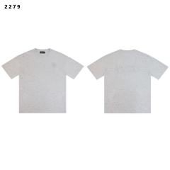 Embroidered Logo Distressed Washed Version tee 3 colors 28748556