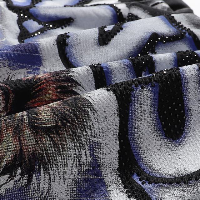 Lion Player Print Washed Tee 28874481