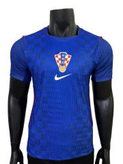2026/2027 Blue Checkerboard Croatia Away Predesign Authentic Jersey 28898446