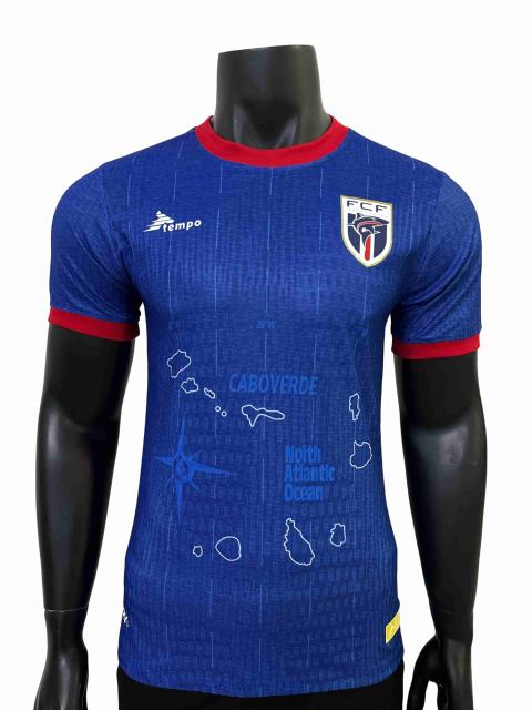 2026/2027 Blue Island Cape Verde Home Authentic Jersey 28898445