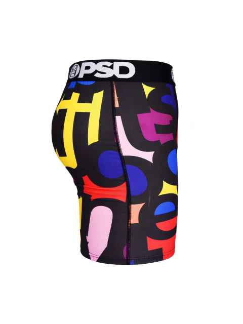 Bright Color Geometric Print Boxer Briefs 28629054