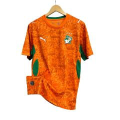 2026/2027 Orange Leopard Print Ivory Coast Home Replica Jersey 28898428